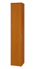 SIN 6 - 4D kancelářská skříň, 1-dveřová, levá, 2170x400x400, třešeň šumavská